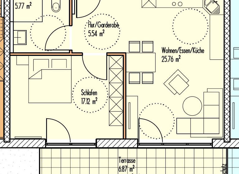 Wohnung zum Kauf 249.100 € 2 Zimmer 61,1 m²<br/>Wohnfläche EG<br/>Geschoss Sachsen Sachsen 91623