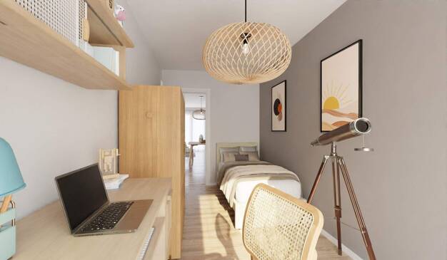Wohnung zum Kauf - Neubau provisionsfrei 399.900 € 3 Zimmer 69,6 m² 1. Geschoss frei ab 01.07.2026 Simonskaul 48 Weidenpesch Köln-Weidenpesch 50737