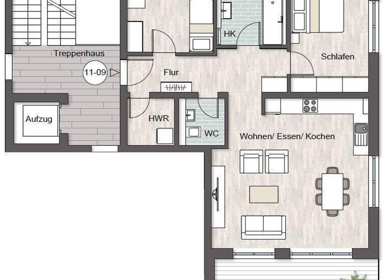 Wohnung zum Kauf provisionsfrei 499.000 € 3,5 Zimmer 87,5 m² Spessartstraße 11 Wasseralfingen Aalen 73433