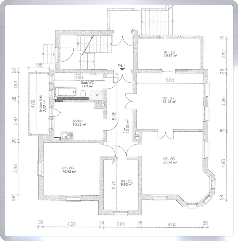 Wohnung zur Miete 975 € 4 Zimmer 120 m²<br/>Wohnfläche EG<br/>Geschoss ab sofort<br/>Verfügbarkeit Altmittweida 09648