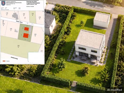 Einfamilienhaus zum Kauf 864.200 € 5 Zimmer 144 m² 1.126 m² Grundstück Melchendorf Erfurt 99097