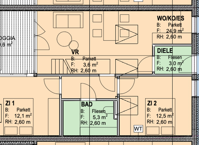 Maisonette zum Kauf - Erstbezug 373.800 € 4 Zimmer 108 m² 2. Geschoss Frohnleiten 8130