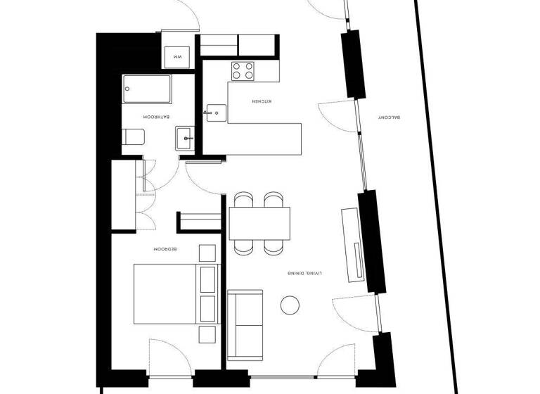 Wohnung zur Miete - Erstbezug 1.760 € 2 Zimmer 61,8 m² 17. Geschoss frei ab sofort Dresdner Straße Wien 1200