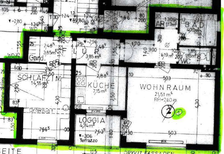 Wohnung zur Miete 610 € 2 Zimmer 66,2 m²<br/>Wohnfläche Wohnfeld 7 Alberndorf in der Riedmark 4211