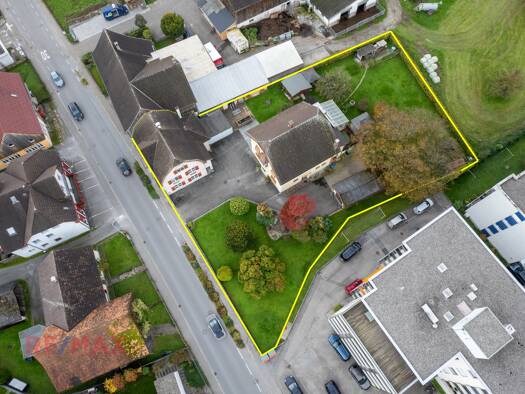 Einfamilienhaus zum Kauf 16 Zimmer 485 m² 2.285 m² Grundstück Landstraße 26 + 28 Hard 6971