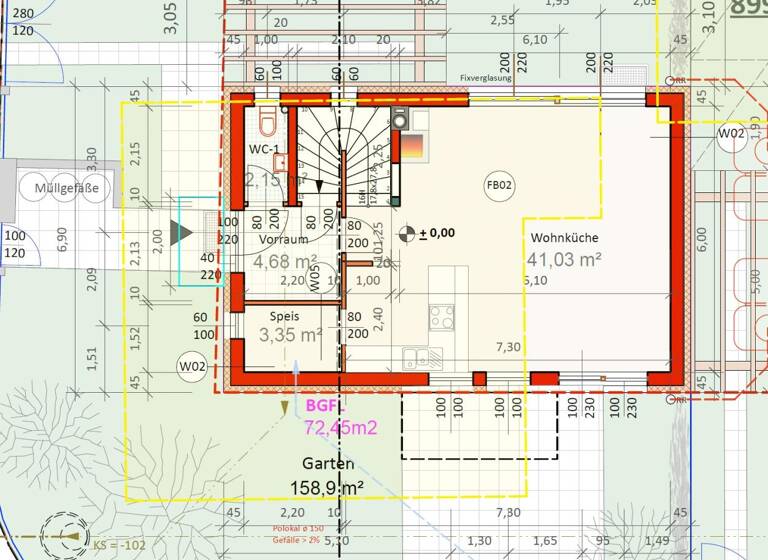 Einfamilienhaus zum Kauf - Erstbezug 840.000 € 5,5 Zimmer 133 m² 232 m² Grundstück Wien 1220