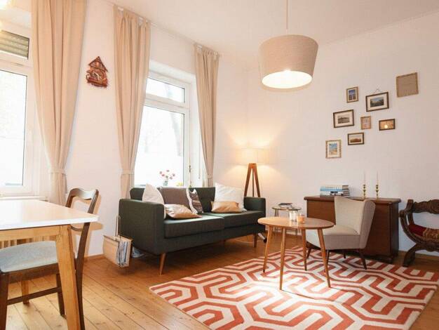 Wohnung zum Kauf 339.000 € 2 Zimmer 47,5 m² EG Bornheim Frankfurt am Main 60389