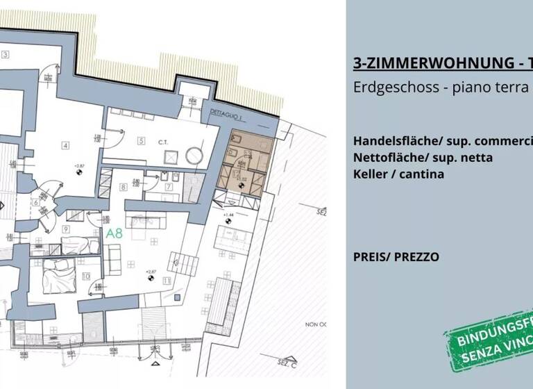 Studio zum Kauf 575.000 € 3 Zimmer 100 m² Sèn Jan di Fassa 38036