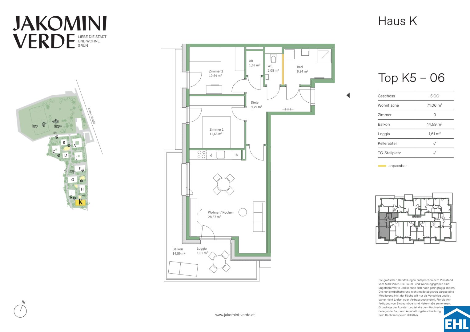 Wohnung zum Kauf 375.000 € 3 Zimmer 71,1 m²<br/>Wohnfläche 5.<br/>Geschoss Kasernstraße Jakomini Graz 8010