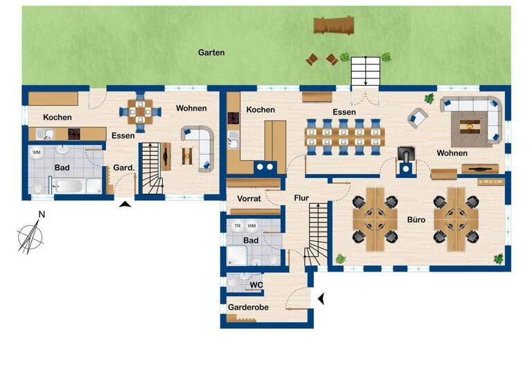 Einfamilienhaus zum Kauf 1.290.000 € 9 Zimmer 317 m² 2.032 m² Grundstück Säge Blaichach / Gunzesrieder Säge 87544