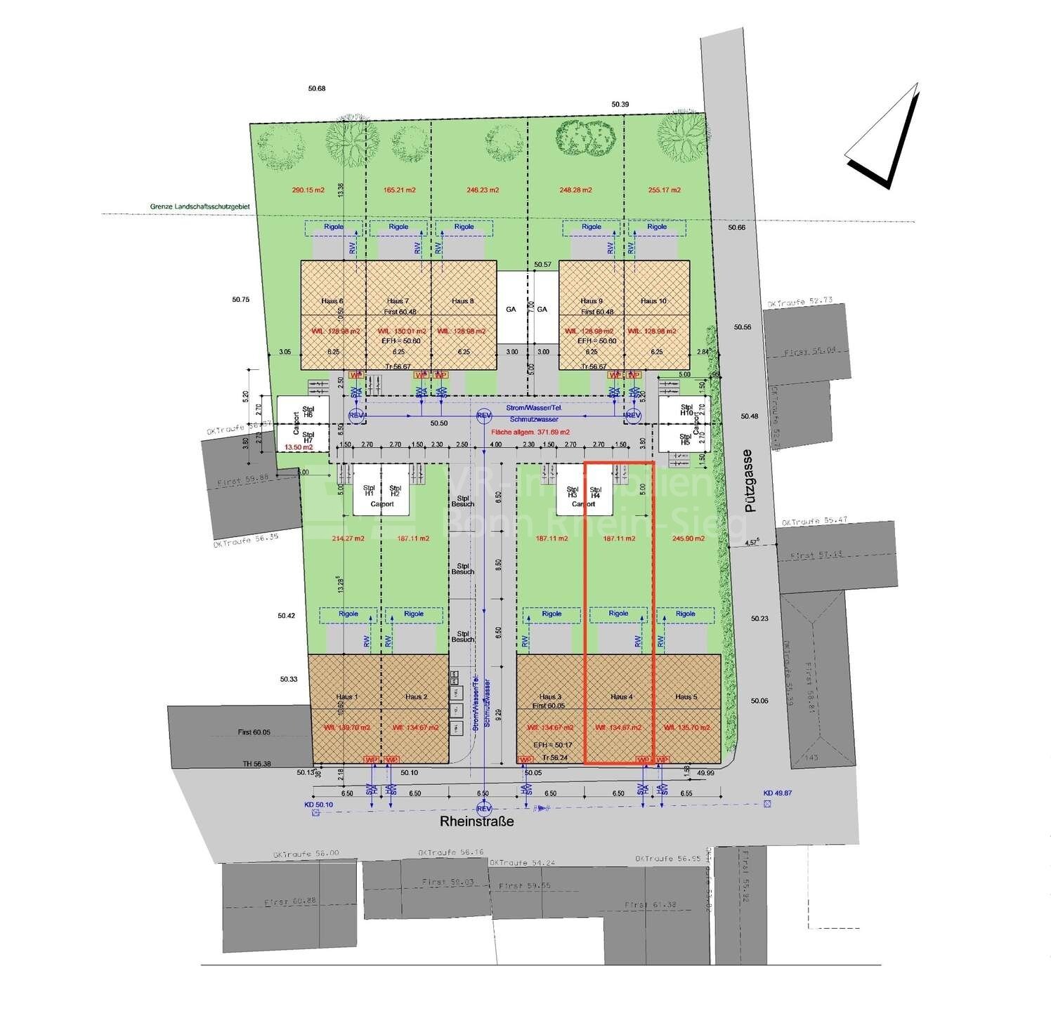 Reihenmittelhaus zum Kauf provisionsfrei 598.000 € 5 Zimmer 135 m²<br/>Wohnfläche 188 m²<br/>Grundstück Urfeld Wesseling 50389