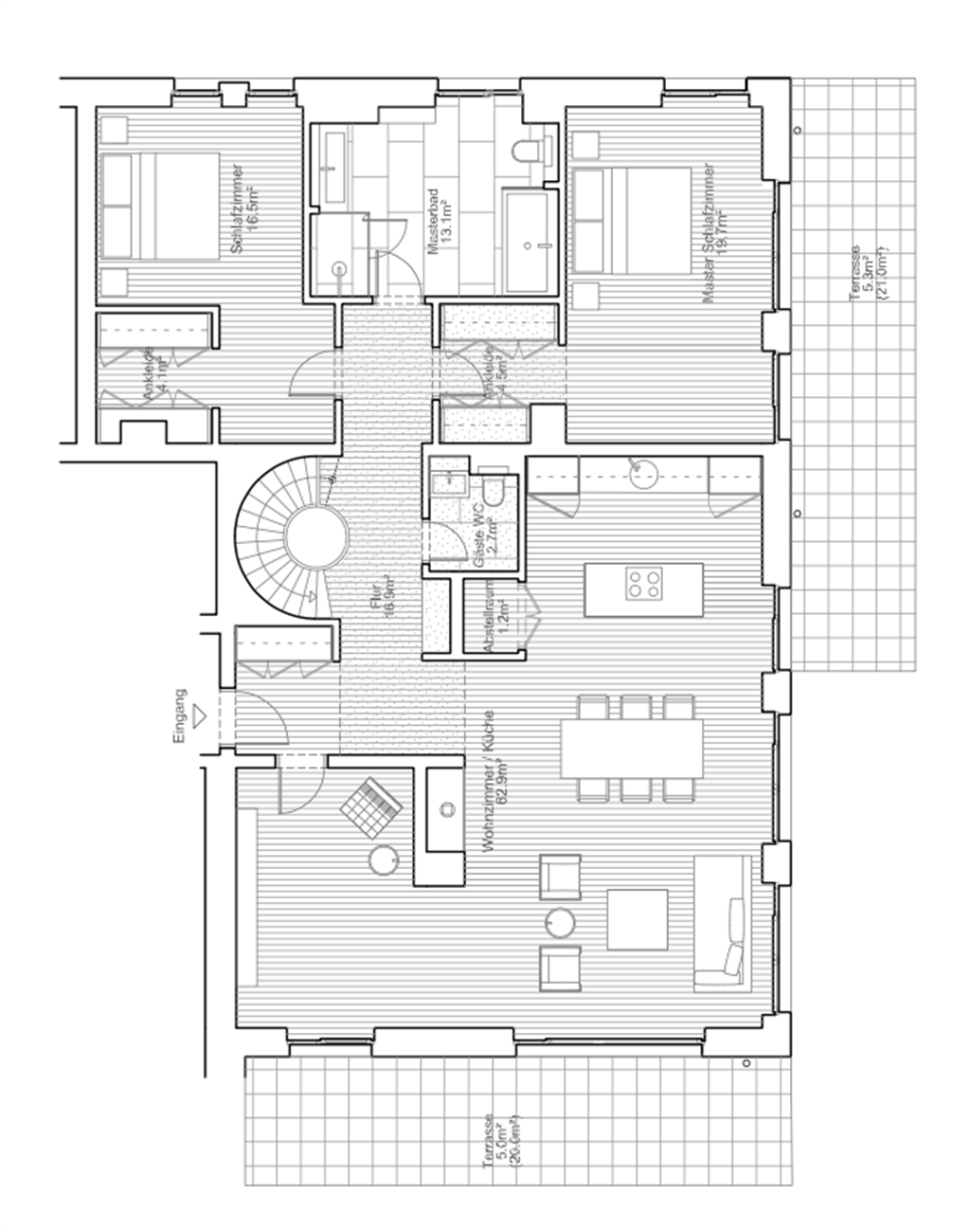 Wohnung zum Kauf 1.849.000 € 6,5 Zimmer 237 m²<br/>Wohnfläche Grevenau 16 Poppenbüttel Hamburg 22391