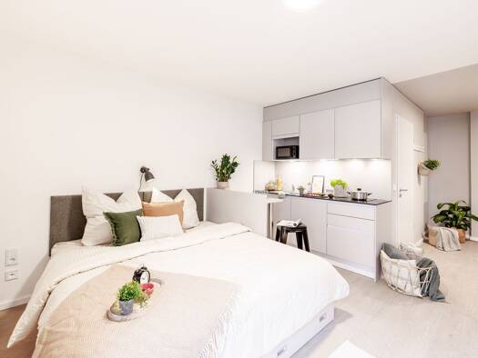 Studio zur Miete 897 € 1 Zimmer 27 m² 7. Geschoss frei ab sofort Sachsenstraße 17 Hammerbrook Hamburg 20097