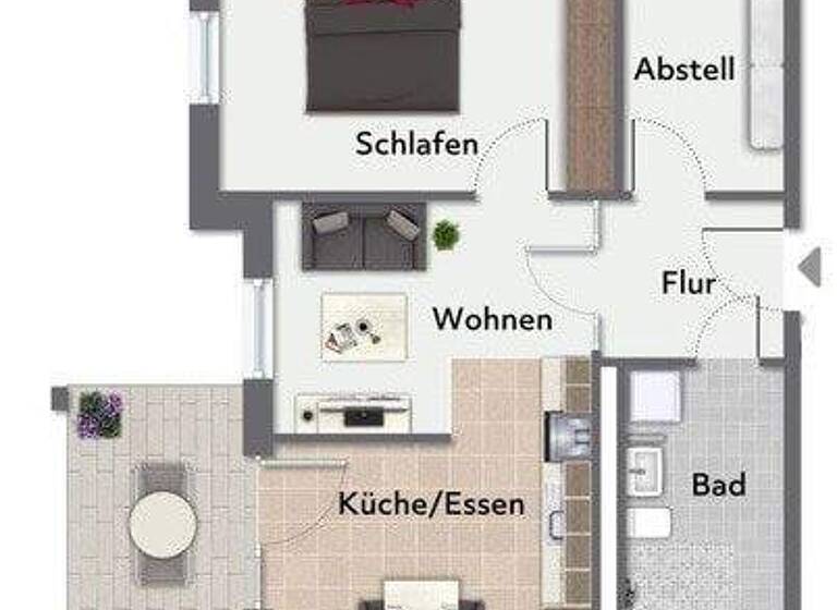 Wohnung zur Miete - Erstbezug 774 € 2 Zimmer 51,6 m² Innenstadt Bielefeld 33609