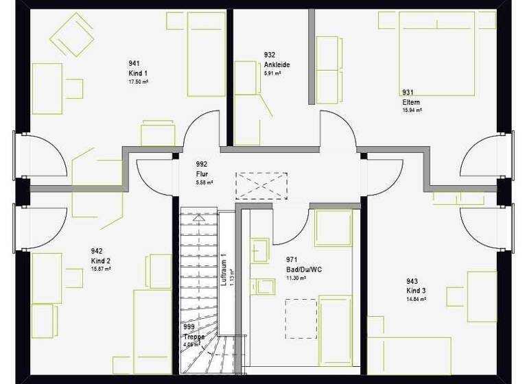 Einfamilienhaus zum Kauf provisionsfrei 444.559 € 6 Zimmer 185 m² 520 m² Grundstück Talheim 78607