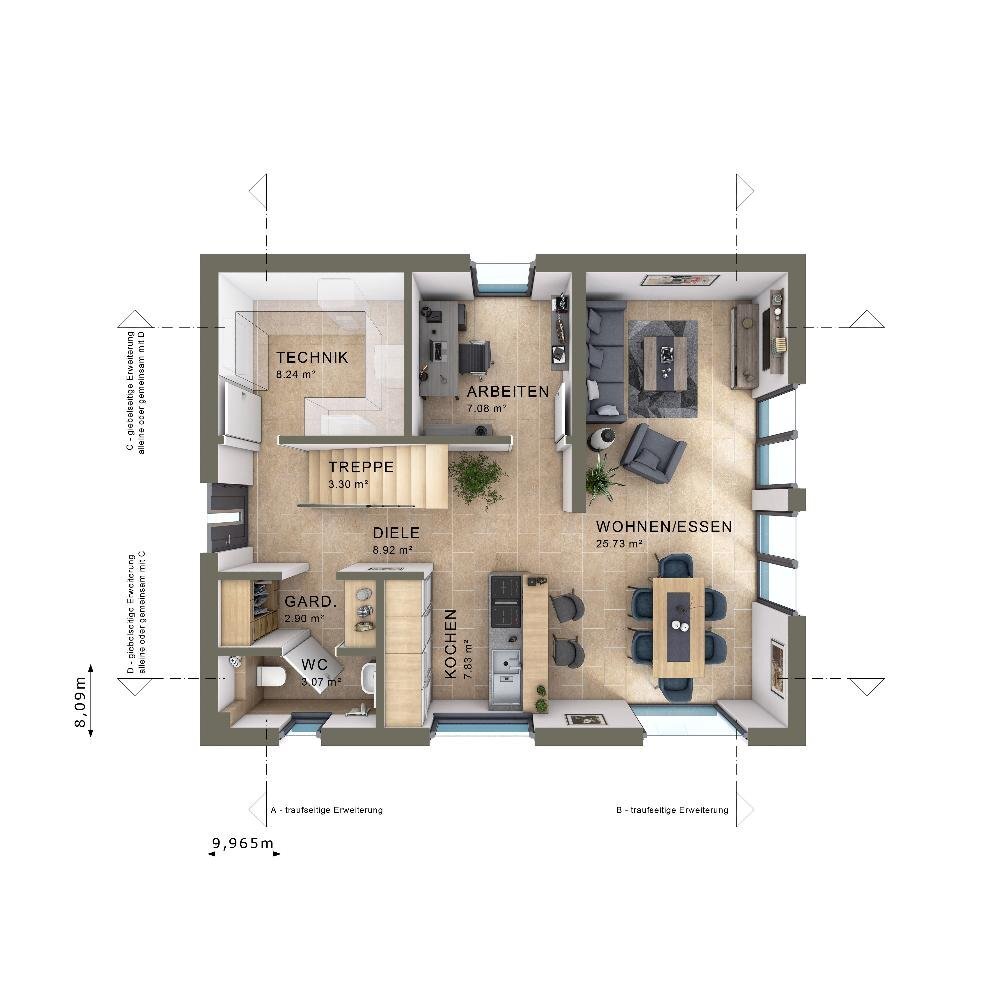 Einfamilienhaus zum Kauf 540.000 € 6 Zimmer 133 m²<br/>Wohnfläche 600 m²<br/>Grundstück Mittelurbach Bad Waldsee 88339