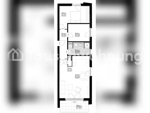 Wohnung zur Miete Tauschwohnung 1.200 € 3 Zimmer 78 m² EG Sasel Hamburg 22177