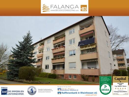 Wohnung zum Kauf 209.000 € 3 Zimmer 60,5 m² 2. Geschoss Gonsenheim Mainz 55122