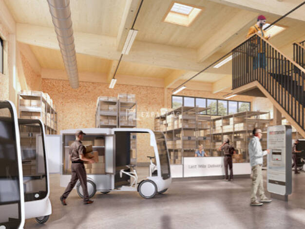 Lagerhalle zur Miete - Erstbezug provisionsfrei 400 m² Lagerfläche Flingern Süd Düsseldorf 40233
