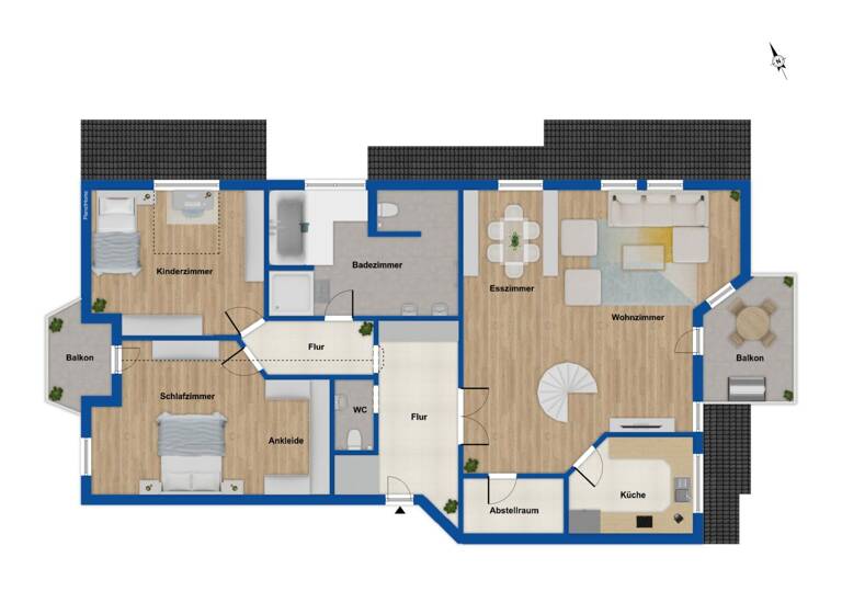 Maisonette zum Kauf 725.000 € 3 Zimmer 127,8 m² 2. Geschoss Dornholzhausen Bad Homburg 61350