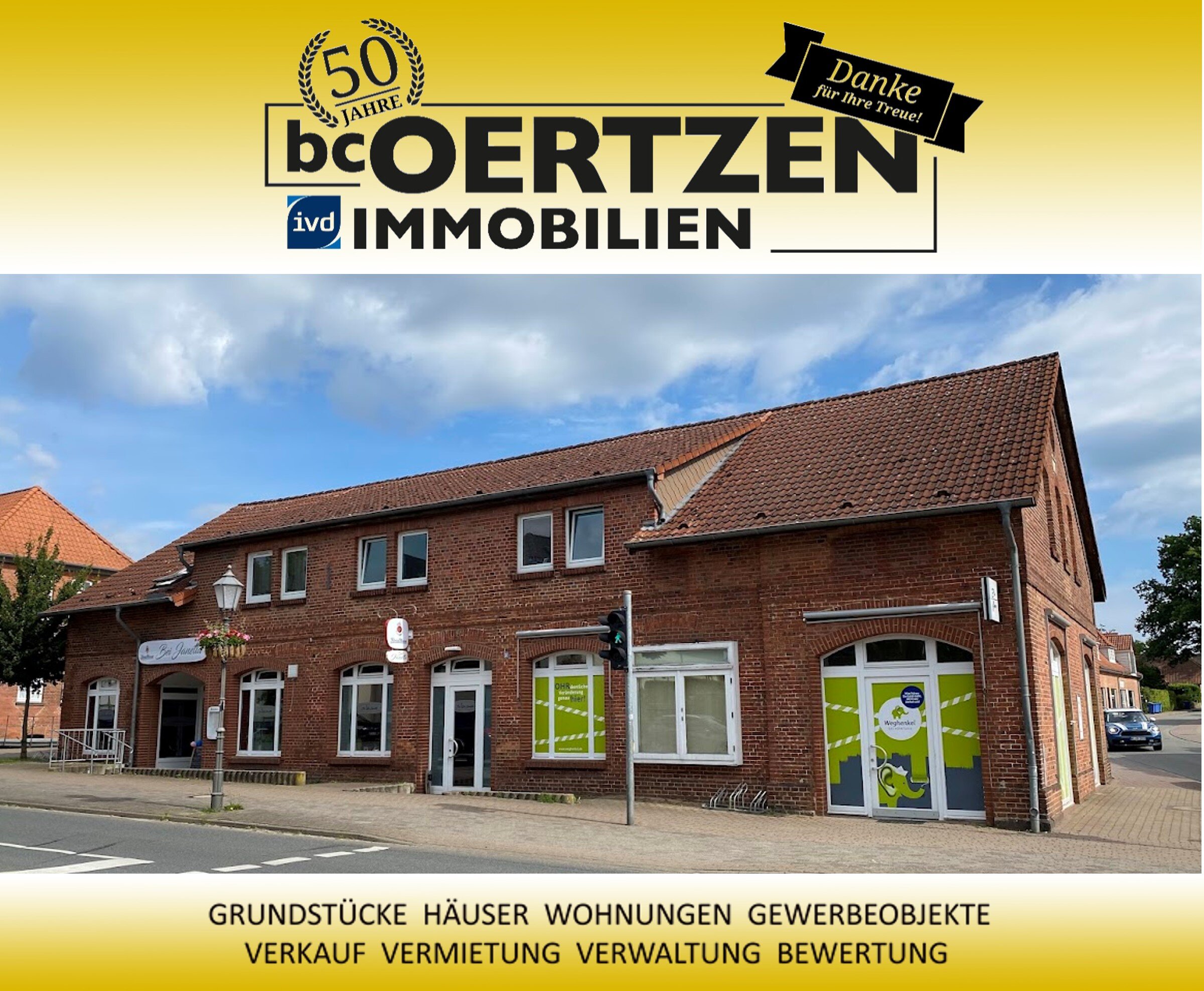 Wohn- und Geschäftshaus zum Kauf als Kapitalanlage geeignet 860.000 € 566,3 m²<br/>Fläche 836 m²<br/>Grundstück Bahnhofstraße 2 Salzhausen Salzhausen 21376