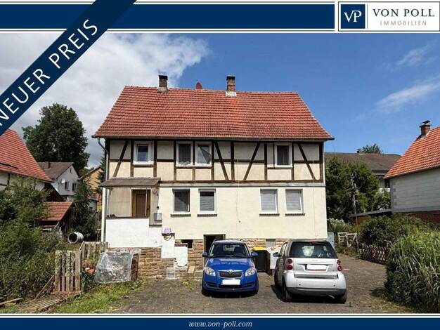 Einfamilienhaus zum Kauf 45.000 € 7 Zimmer 107 m² 1.300 m² Grundstück Rockensüß Cornberg / Rockensüß 36219