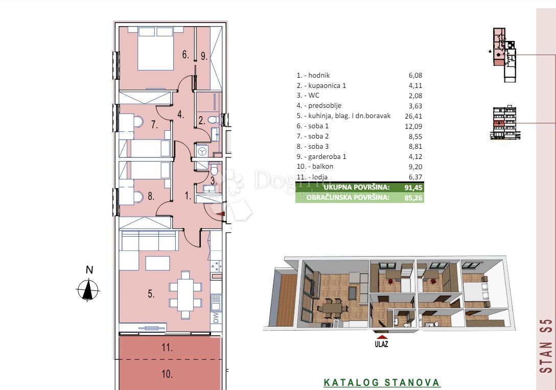 Wohnung zum Kauf 327.600 € 4 Zimmer 91 m²<br/>Wohnfläche 2.<br/>Geschoss Seget 21220