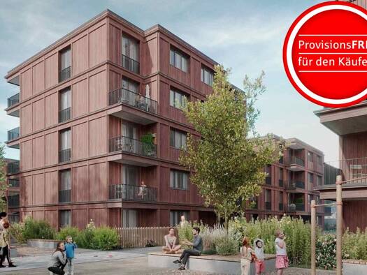 Wohnung zum Kauf - Neubau provisionsfrei 646.000 € 3 Zimmer 77,9 m² 1. Geschoss Mooswald West 79110