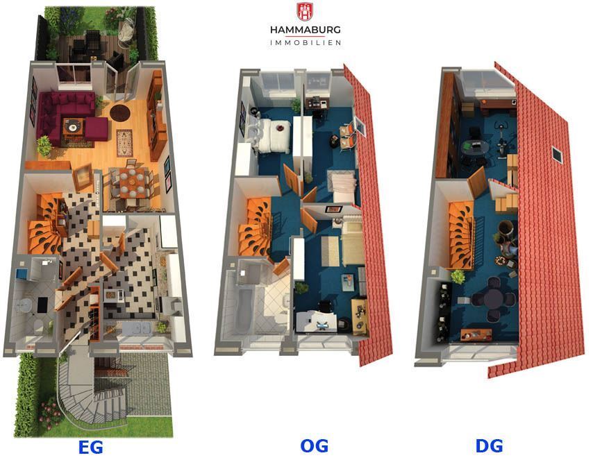 Reihenmittelhaus zum Kauf 629.000 € 5 Zimmer 145 m²<br/>Wohnfläche 216 m²<br/>Grundstück 01.12.2024<br/>Verfügbarkeit Finkenwerder Hamburg 21129