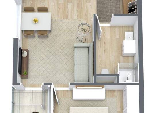 Wohnung zum Kauf - Erstbezug 228.318 € 2 Zimmer 38,8 m² 1. Geschoss Eggenberg Graz 8020