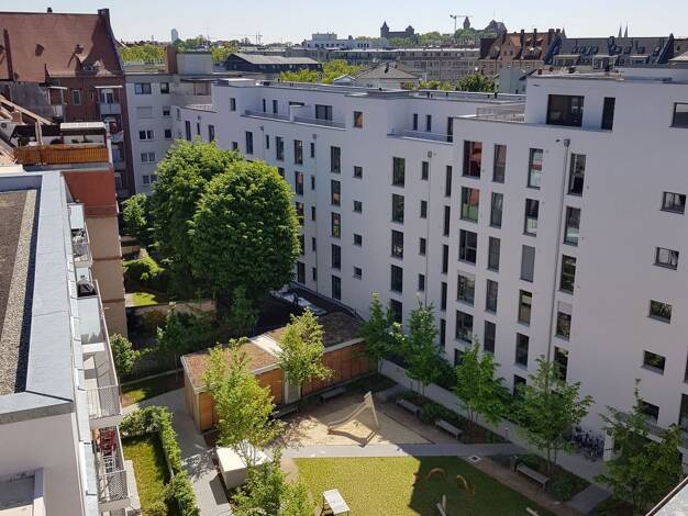 Wohnung zur Miete 1.090 € 2 Zimmer 64,1 m² 3. Geschoss frei ab 01.09.2026 Heimerichstr. 31 St Johannis Nürnberg 90419