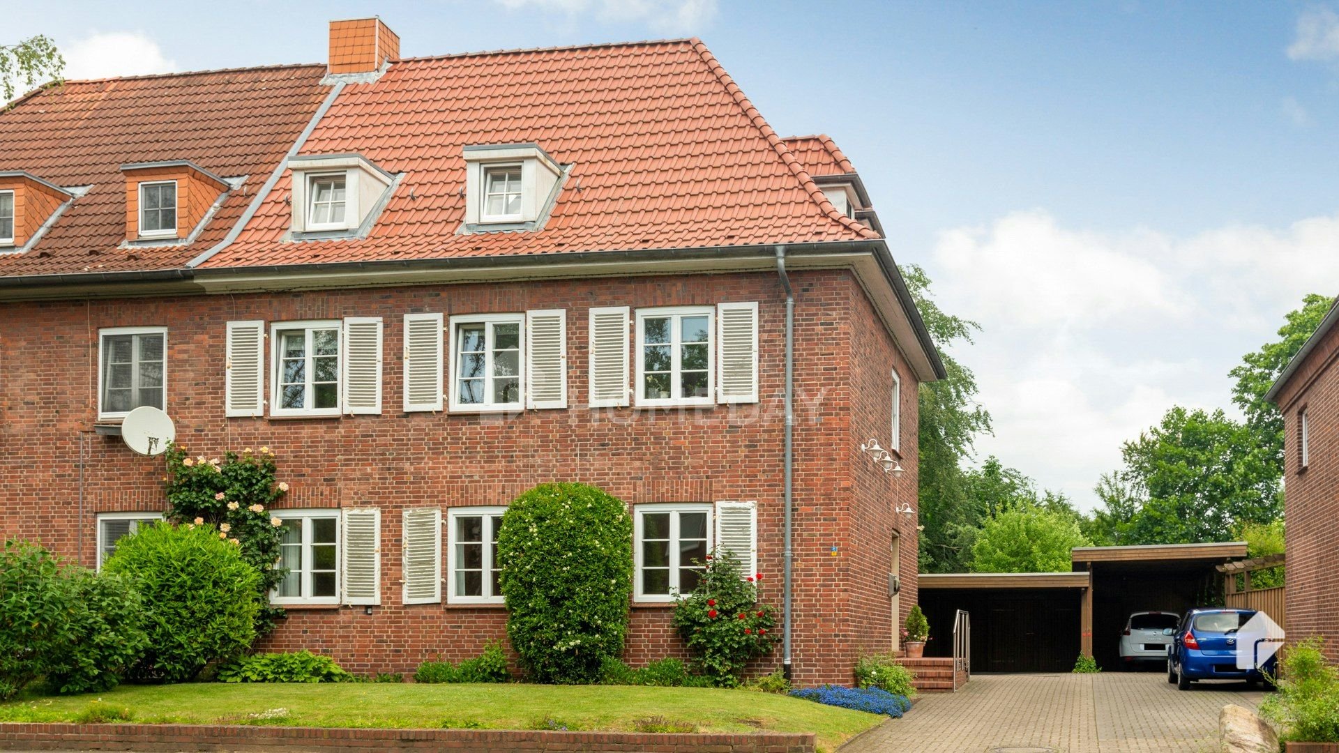 Doppelhaushälfte zum Kauf 349.000 € 6 Zimmer 187,1 m²<br/>Wohnfläche 590 m²<br/>Grundstück Kronwerk - Nord Rendsburg 24768