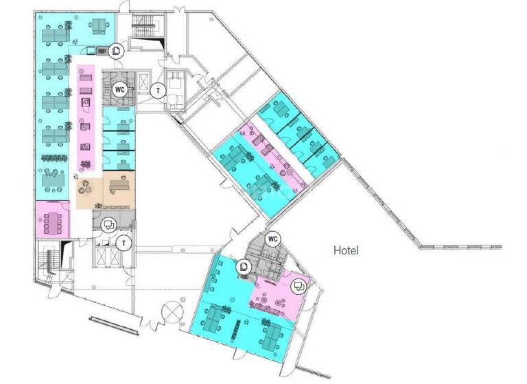 Büro zur Miete provisionsfrei 4.270 m² Bürofläche teilbar ab 740 m² Konrad-Adenauer-Platz 1 Innenstadt Bochum 44787