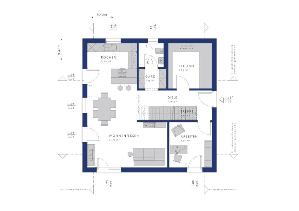 Haus zum Kauf 463.149 € 5 Zimmer 145 m²<br/>Wohnfläche 482 m²<br/>Grundstück Herbern Ascheberg 59387