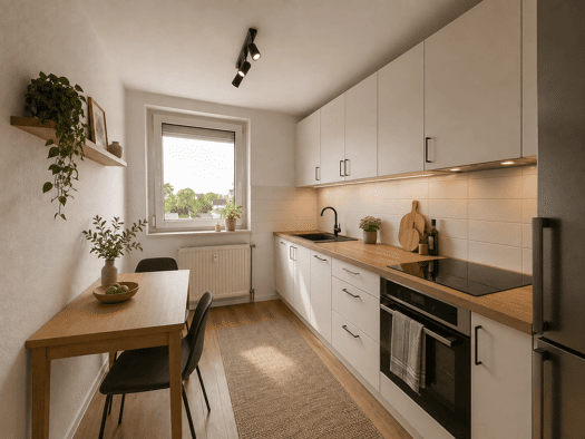 Wohnung zur Miete 575 € 4 Zimmer 76,4 m² 3. Geschoss Weida Riesa 01587
