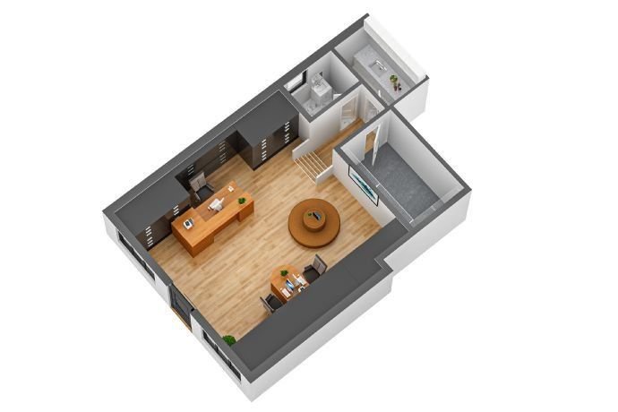 Büro-/Praxisfläche zur Miete provisionsfrei 331,84 € 1 Zimmer 41,5 m²<br/>Bürofläche Mainstraße 11 Gemünden Gemünden am Main 97737