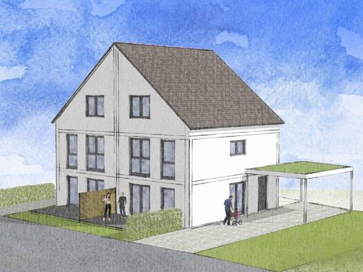 Doppelhaushälfte zum Kauf 681.400 € 6 Zimmer 160 m² 190 m² Grundstück Schönaich 71101