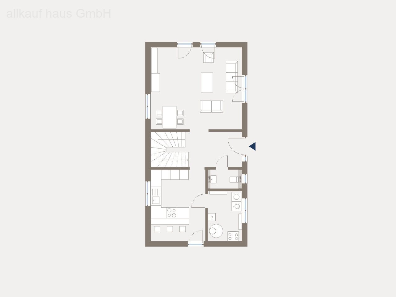 Stadthaus zum Kauf 387.233 € 5 Zimmer 204,9 m²<br/>Wohnfläche 1.091 m²<br/>Grundstück Neidenbach 54657