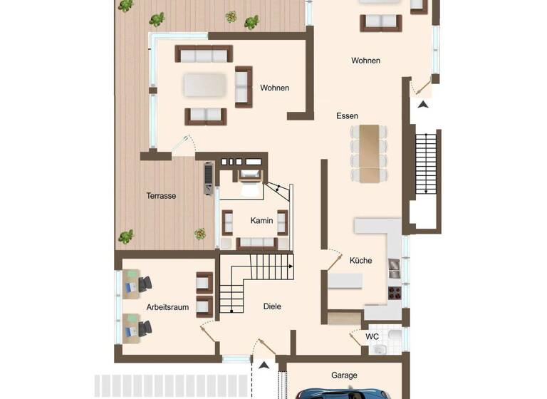 Einfamilienhaus zum Kauf provisionsfrei 399.000 € 9 Zimmer 206 m² 1.128 m² Grundstück frei ab sofort Wildeshausen 27793