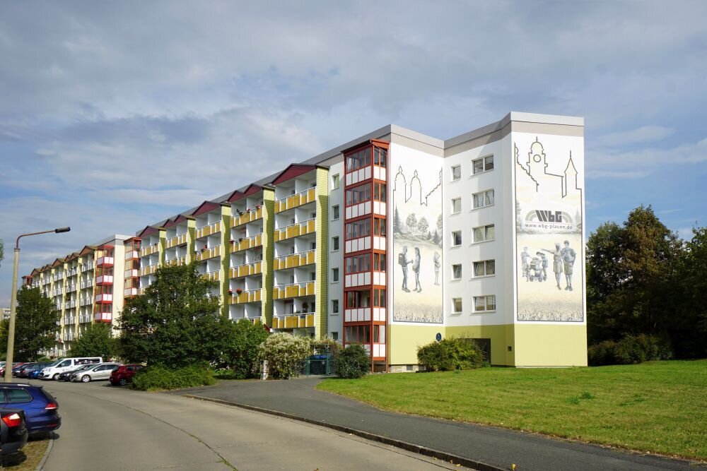 Wohnung zur Miete 232,40 € 2 Zimmer 41,5 m²<br/>Wohnfläche 3.<br/>Geschoss Dr.-Theodor-Brugsch-Straße 16 Chrieschwitz Plauen 08529