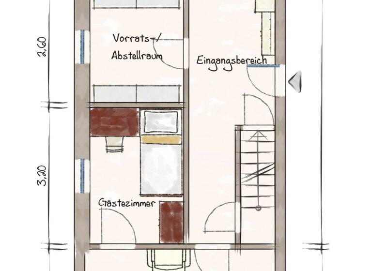 Einfamilienhaus zum Kauf 75.000 € 6 Zimmer 160 m² 1.050 m² Grundstück Nienstedt Allstedt 06542