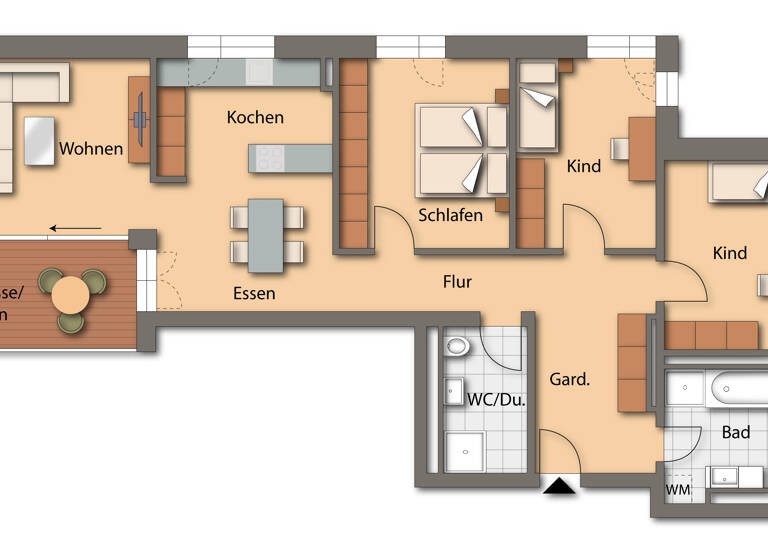 Wohnung zum Kauf 559.044 € 4 Zimmer 105,5 m²<br/>Wohnfläche 1.<br/>Geschoss Neumarkt Neumarkt 92318