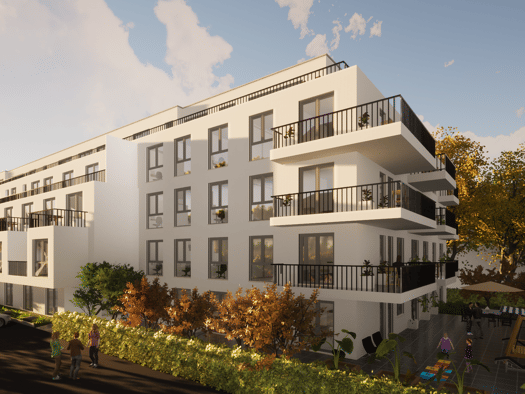 Wohnung zum Kauf - Neubau provisionsfrei 559.000 € 4 Zimmer 99,1 m² Südstadt Fürth 90763