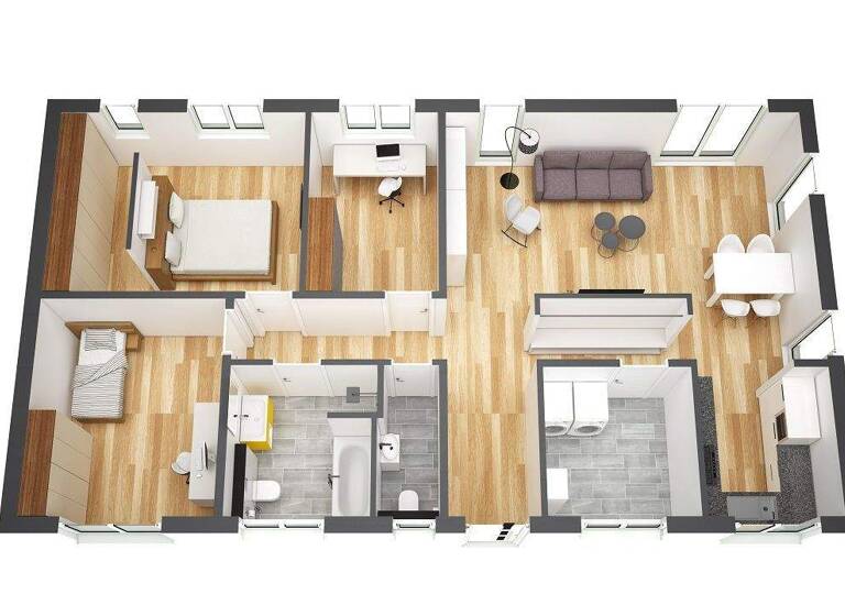 Einfamilienhaus zum Kauf 499.000 € 4 Zimmer 110 m² 1.000 m² Grundstück Ulrichshorst Korswand 17419