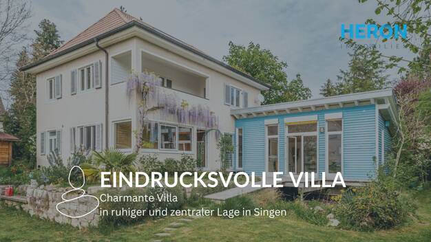 Villa zum Kauf 975.000 € 6 Zimmer 183 m² 860 m² Grundstück Hohentwiel - Gewerbeschule 24 Singen 78224