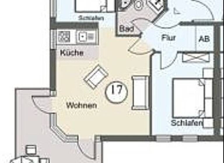 Wohnung zum Kauf 398.000 € 3 Zimmer 52 m²<br/>Wohnfläche 1.<br/>Geschoss ab sofort<br/>Verfügbarkeit Delbrückstraße 14 Ostseebad Heringsdorf Heringsdorf 17424