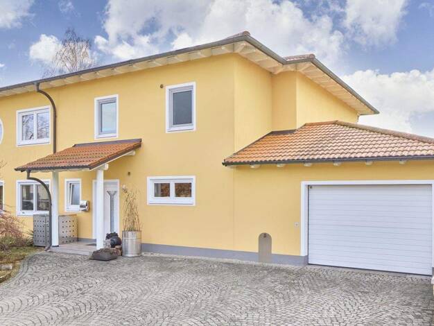 Doppelhaushälfte zum Kauf 569.950 € 4,5 Zimmer 154 m² 406 m² Grundstück Langerringen 86853