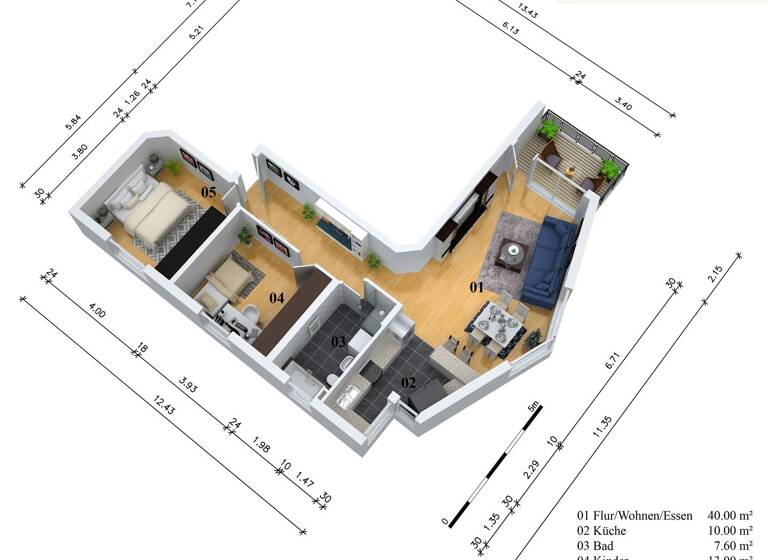 Wohnung zum Kauf 364.000 € 3 Zimmer 86 m² 1. Geschoss frei ab 01.03.2026 Kriftel 65830