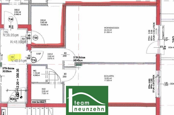 Wohnung zum Kauf 140.500 € 2 Zimmer 48,8 m²<br/>Wohnfläche 3.<br/>Geschoss Schönaugürtel 2 Jakomini Graz 8010