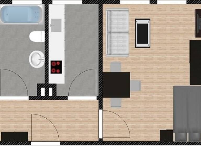 Studio zum Kauf 79.900 € 1 Zimmer 26 m²<br/>Wohnfläche 1.<br/>Geschoss Haidenhof-Nord Passau 94032